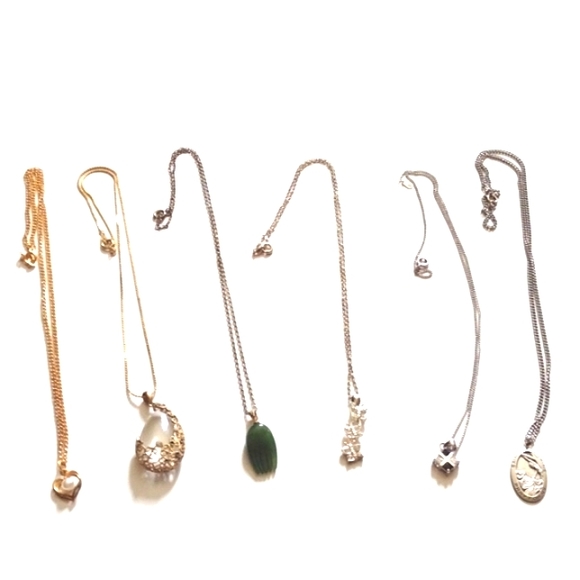 Jewelry - LOT OF VINTAGE FASHION NECKLACES (6)